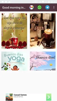 Good morning in all languages of the world android App screenshot 6